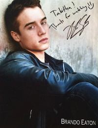 My autographed picture from Brando!